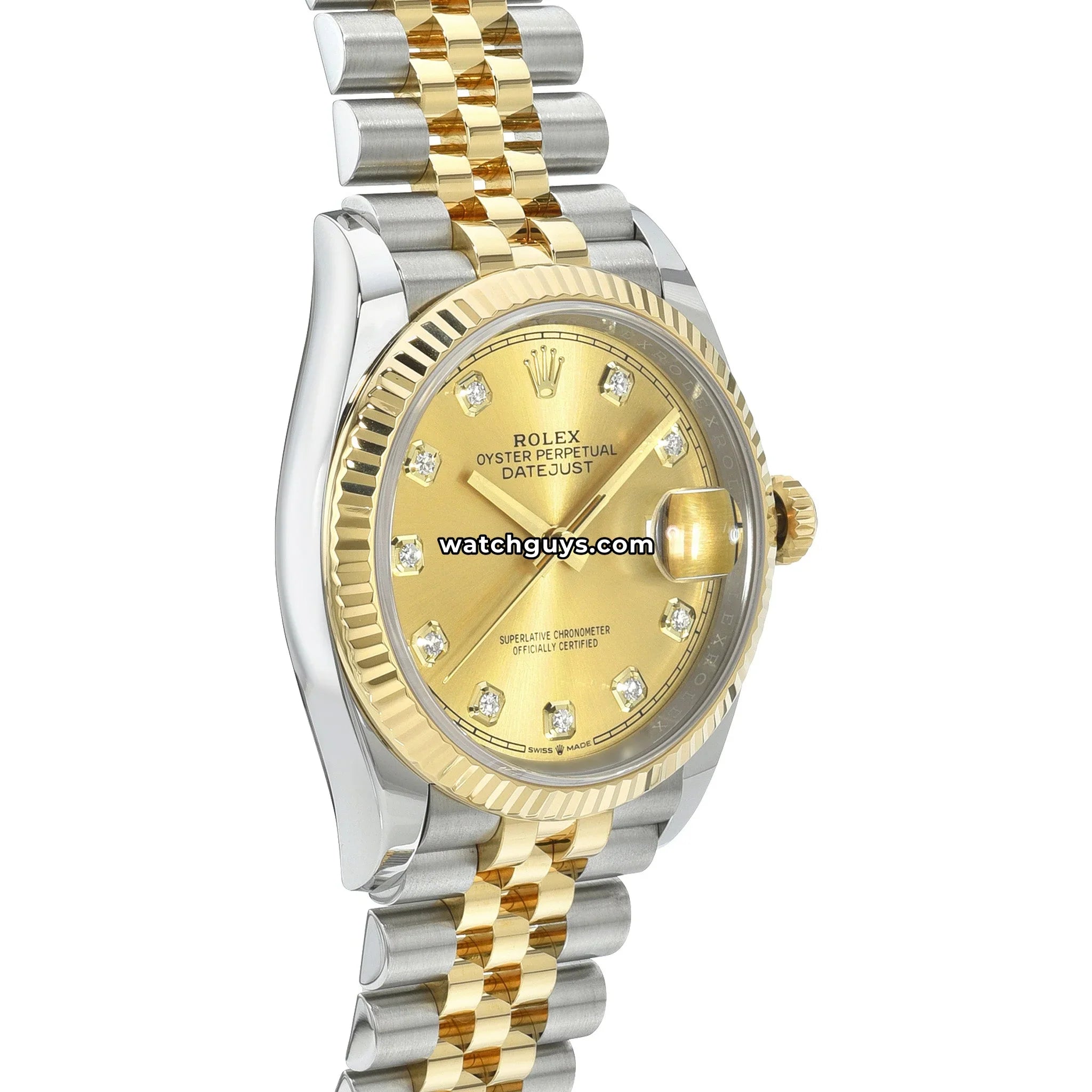 Rolex Datejust 126233 Champagne Diamond Jubilee