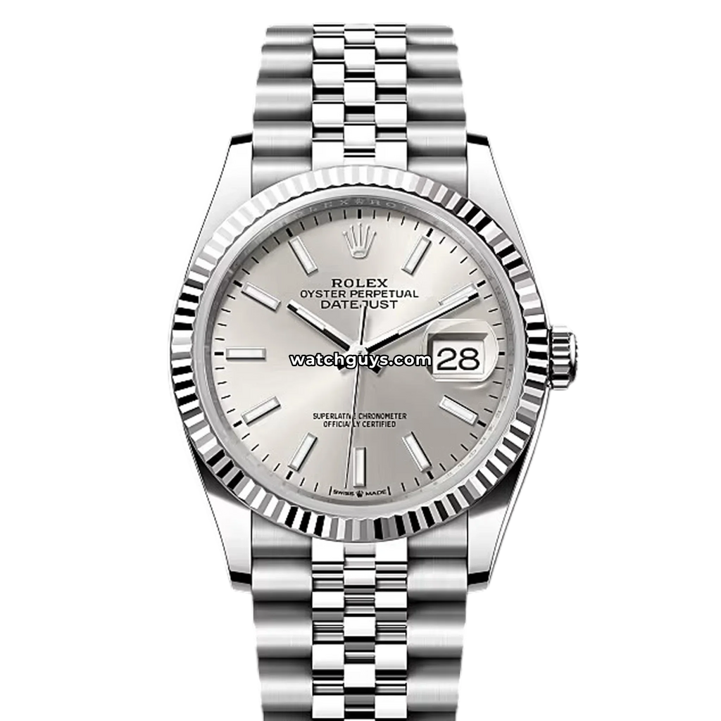 Rolex Datejust 126234 Silver Jubilee
