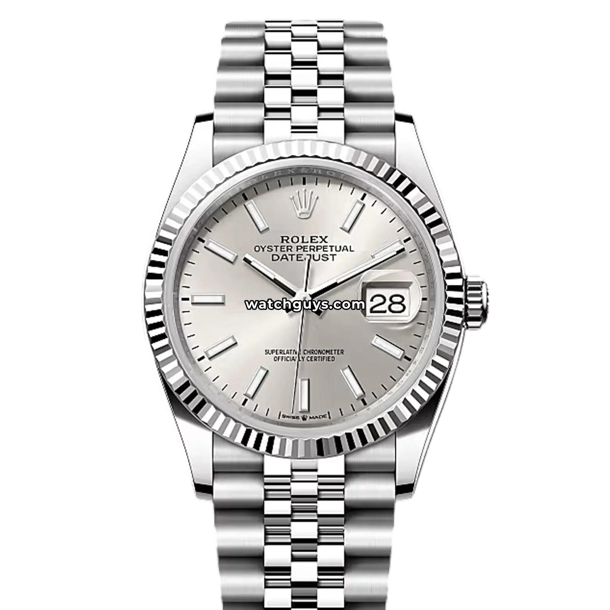 Rolex Datejust 126234 Silver Jubilee