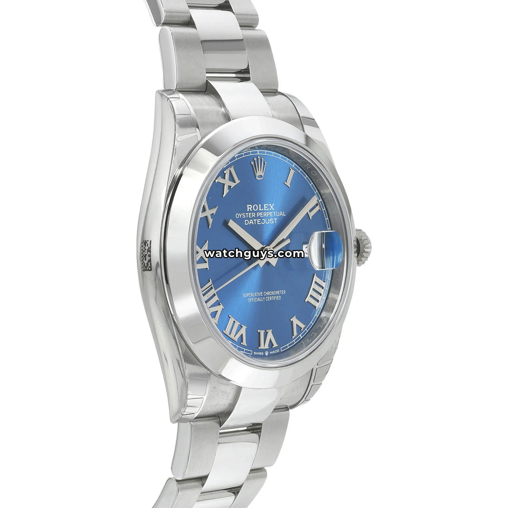 Rolex Datejust 126300 Azzurro Blue Oyster