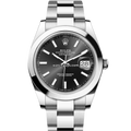 Rolex Datejust 126300 Black Index Oyster