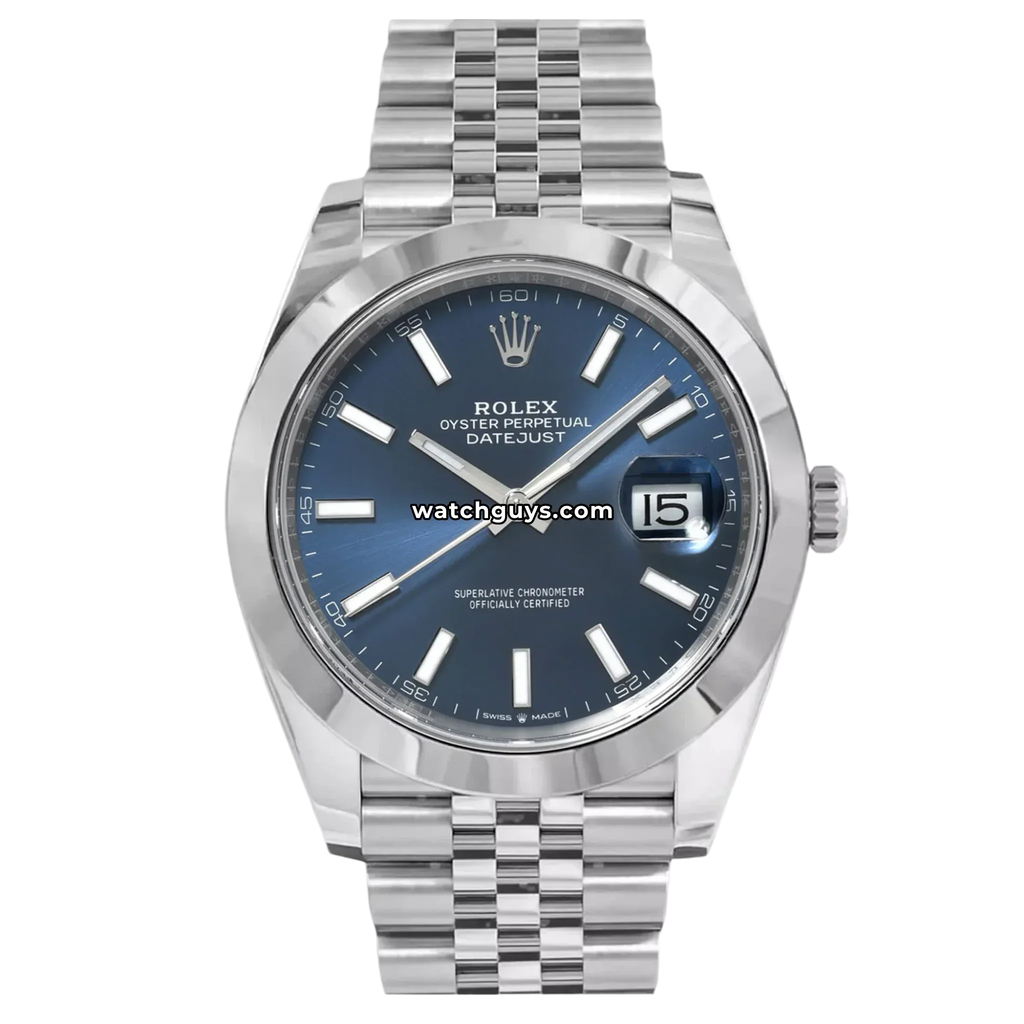 Rolex Datejust 126300 Blue Jubilee