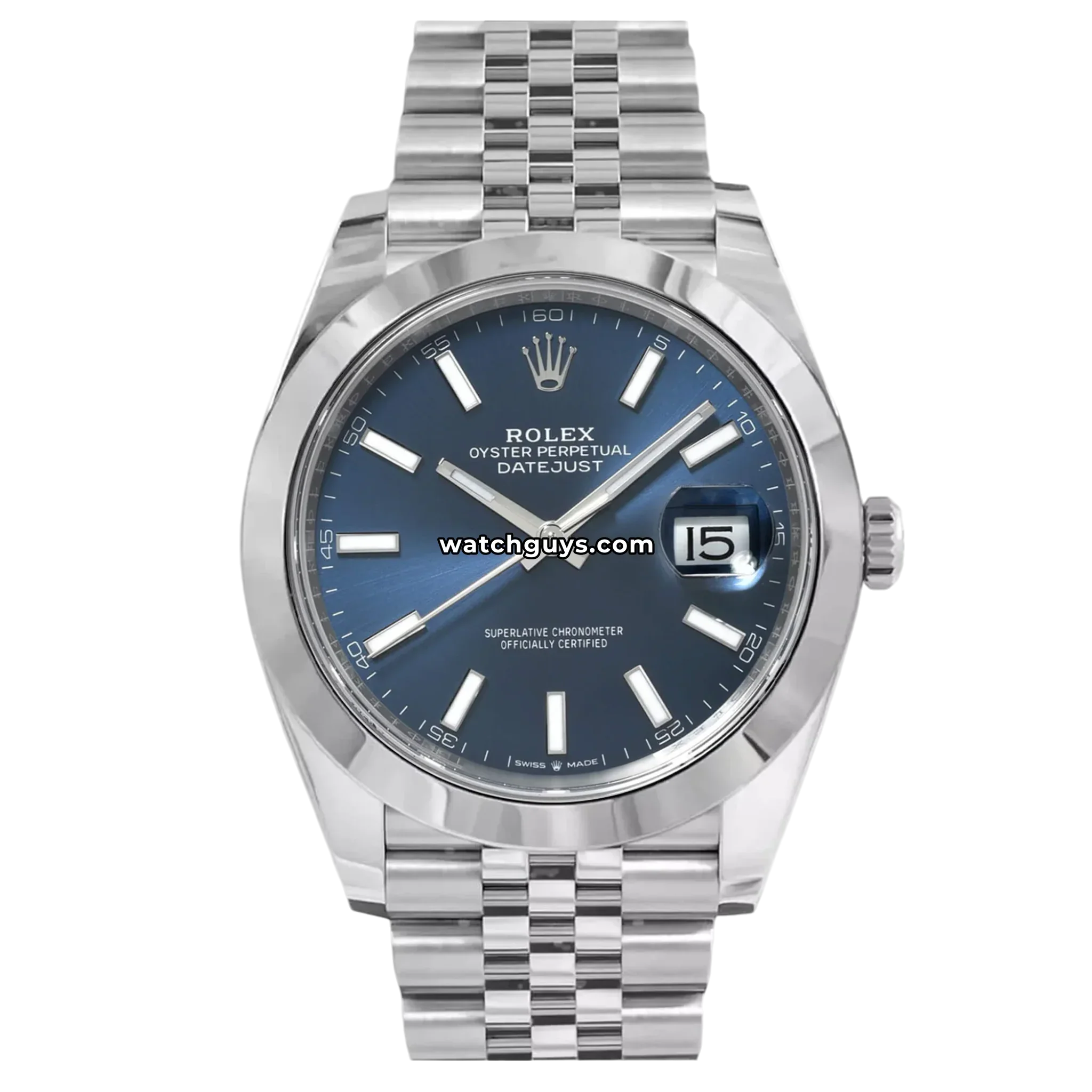 Rolex Datejust 126300 Blue Jubilee