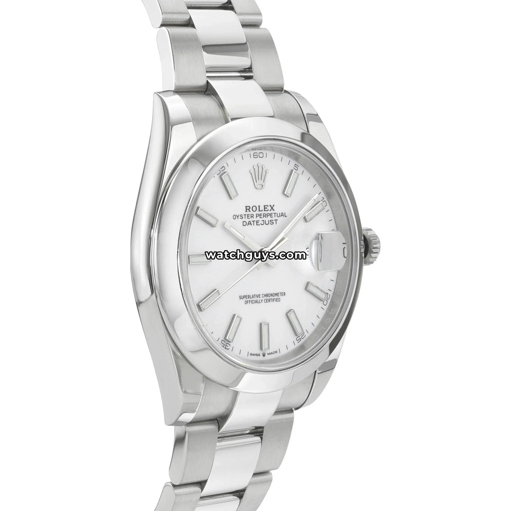 Rolex Datejust 126300 White Index