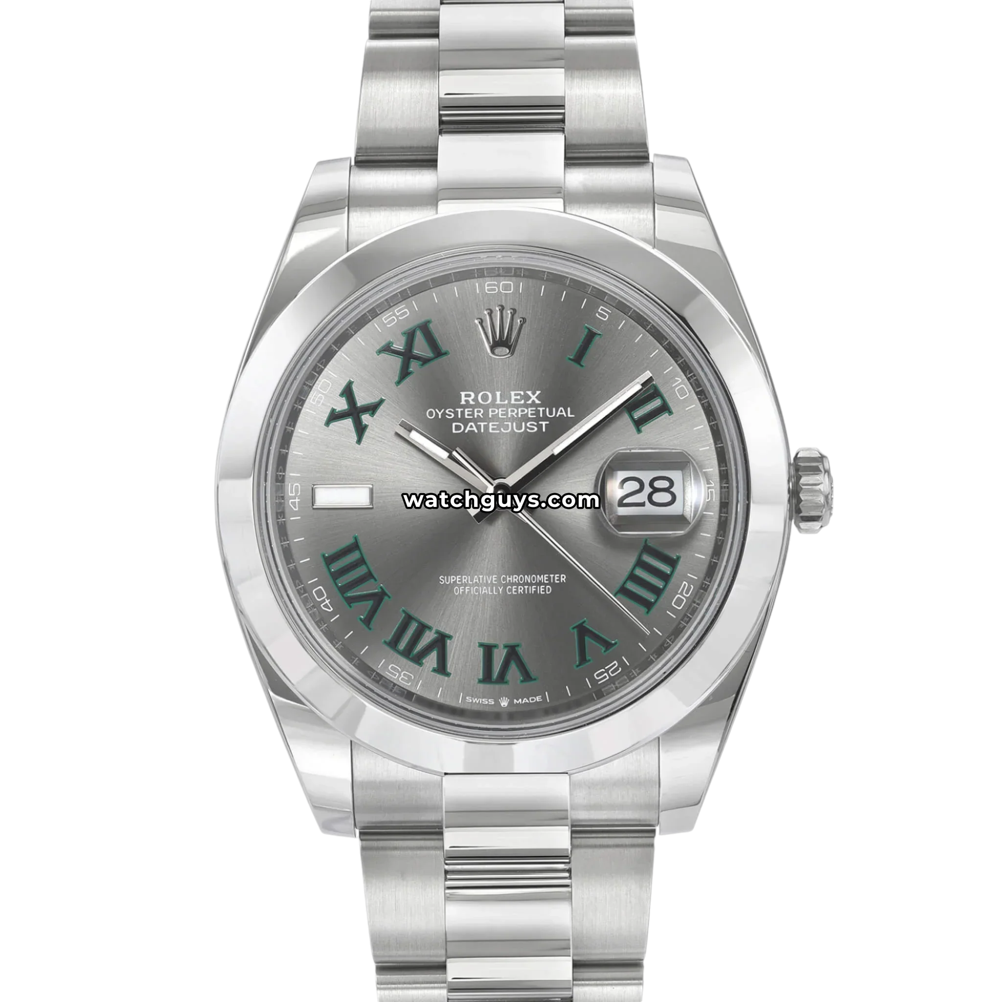 Rolex Datejust 126300 Wimbledon