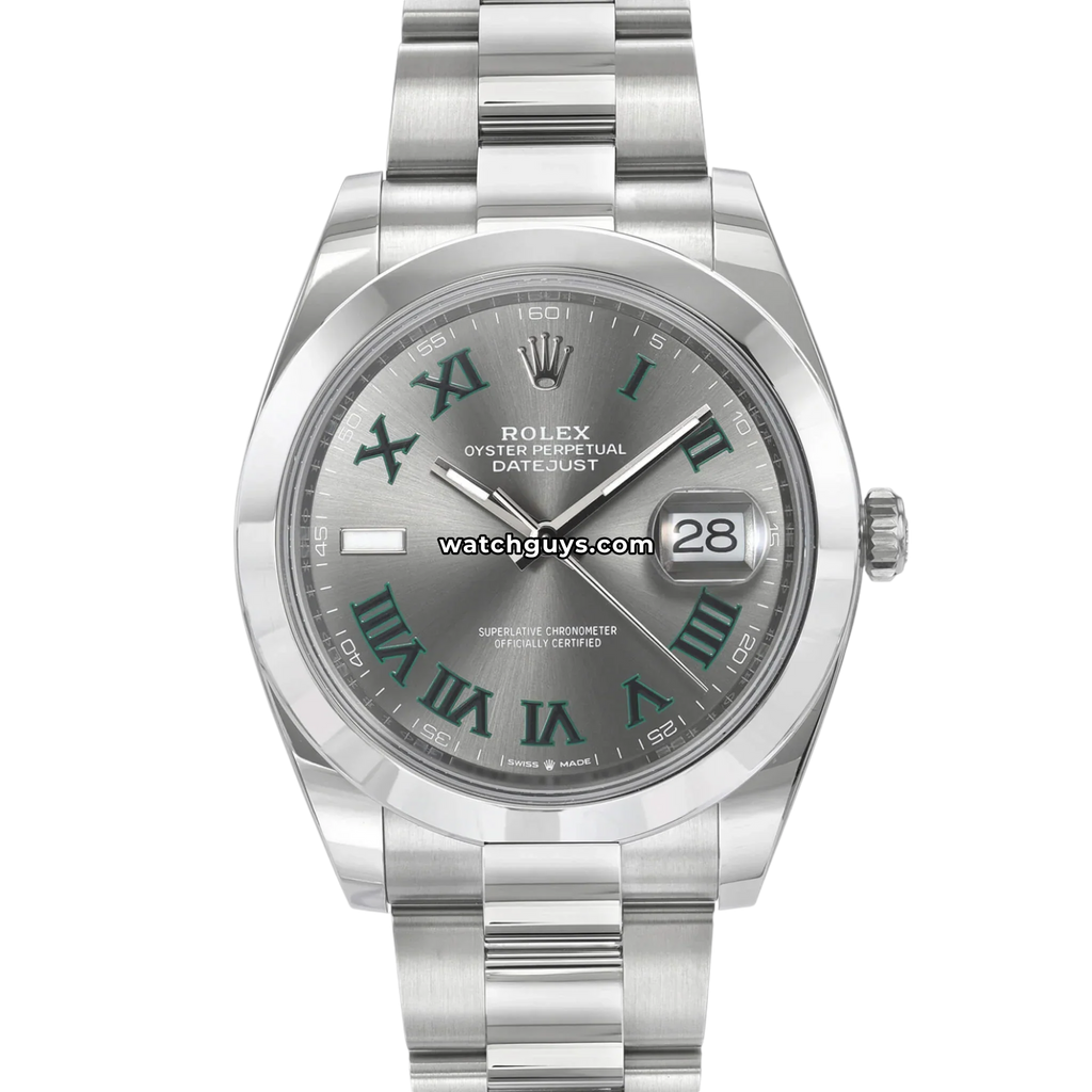 Rolex Datejust 126300 Wimbledon Oyster