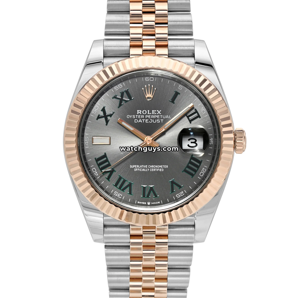 Rolex Datejust 126331 Wimbledon Two Tone Jubilee