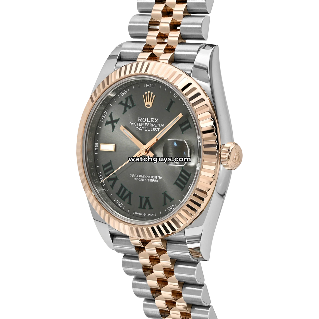 Rolex Datejust 126331 Wimbledon Two Tone Jubilee