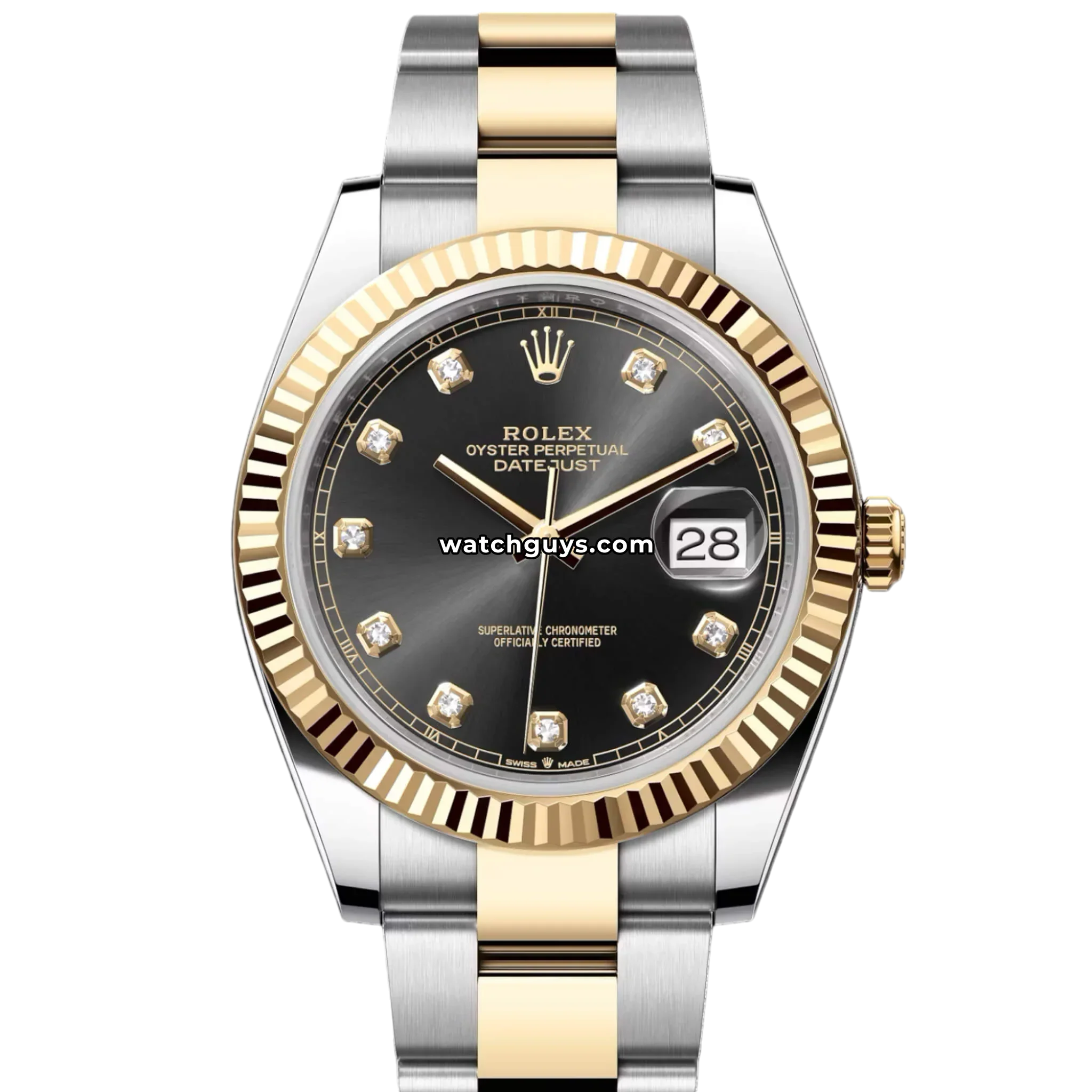 Rolex Datejust 126333 Black Diamond Oyster