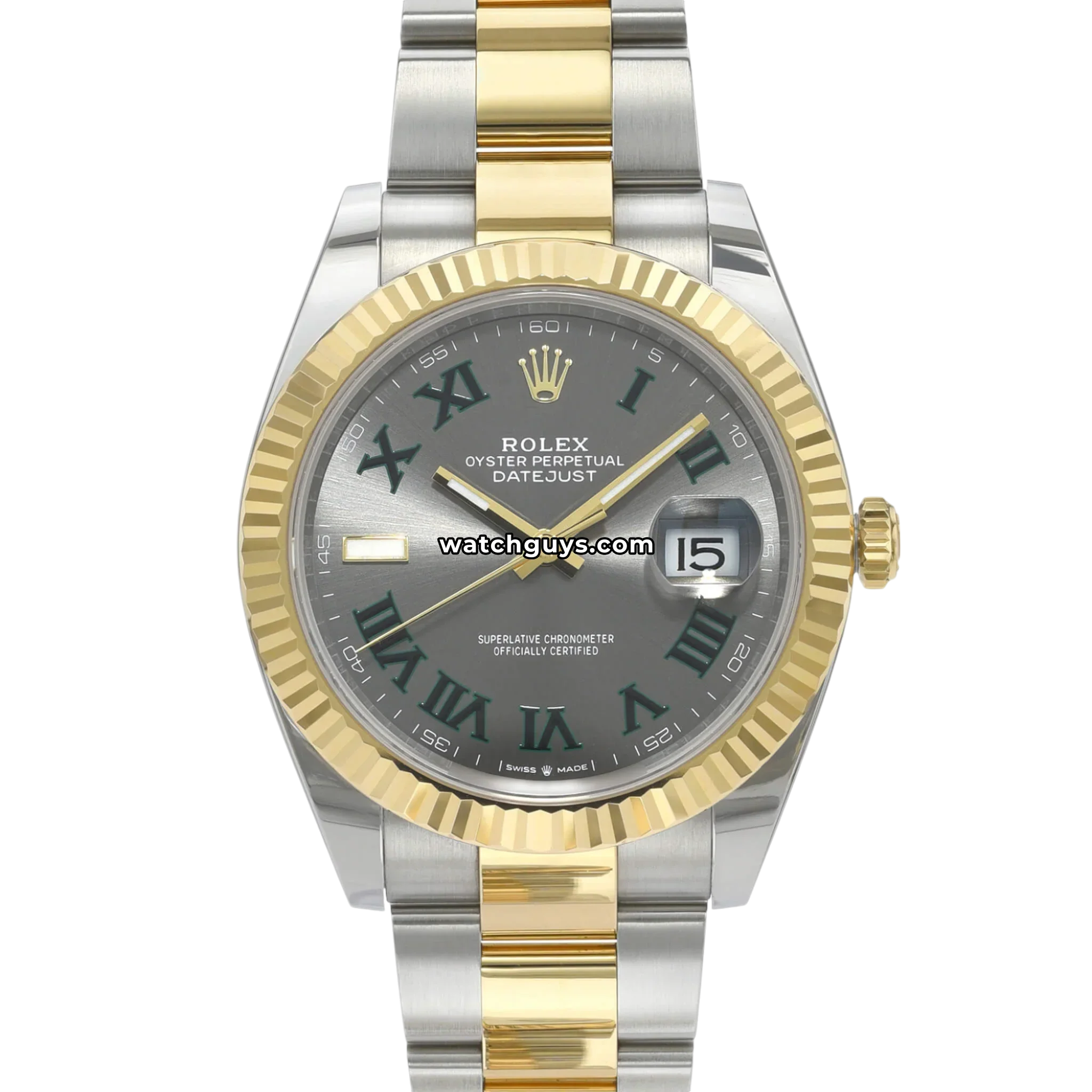Rolex Datejust 126333 Wimbledon Oyster