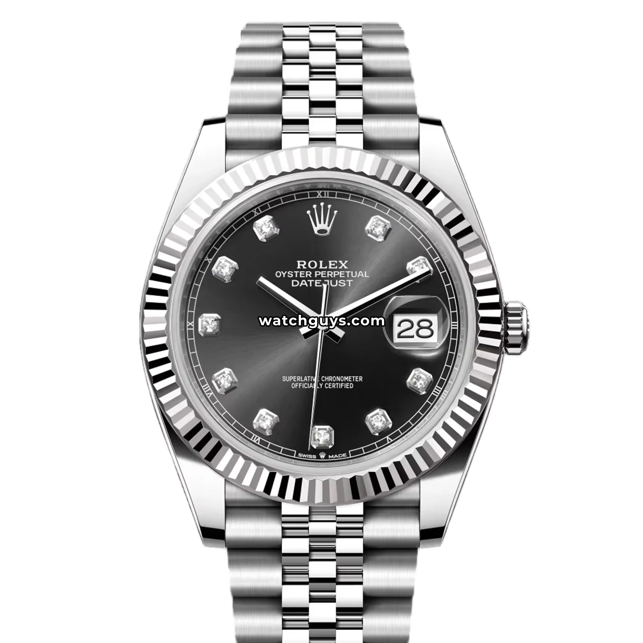 Rolex Datejust 126334 Black Diamond Jubilee