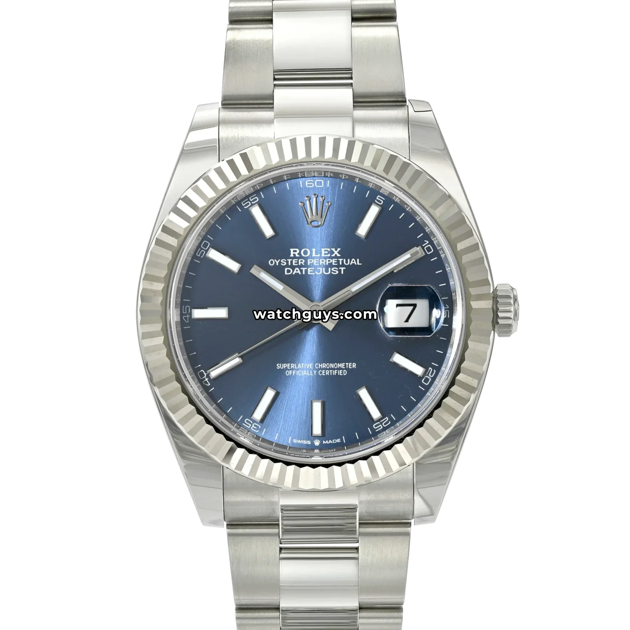 Rolex Datejust 126334 Blue Oyster