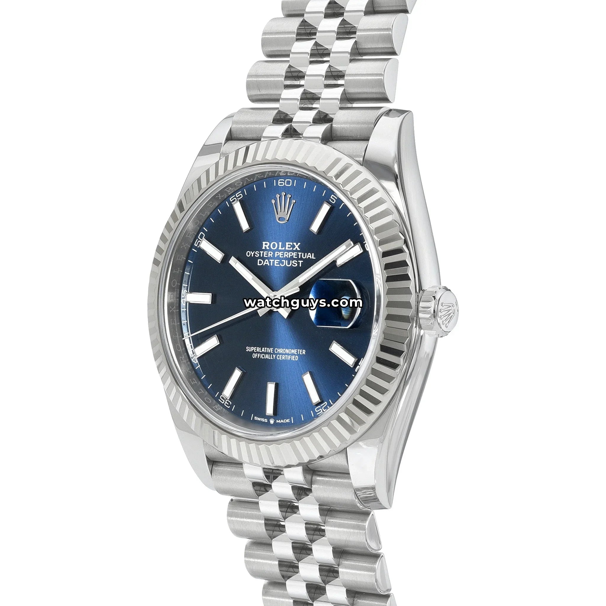 Rolex Datejust 126334 Blue Stainless Steel