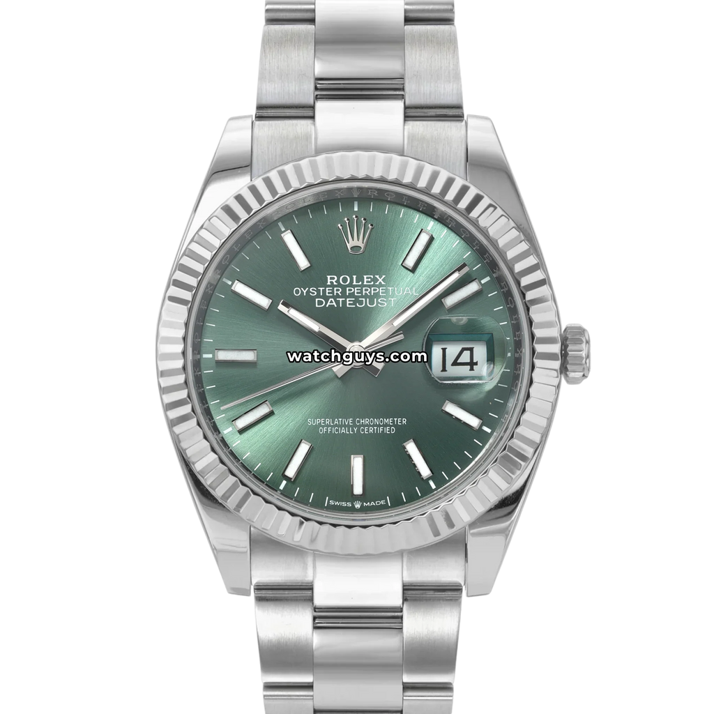 Rolex Datejust 126334 Green Dial Oyster