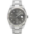 Rolex Datejust 126334 Rhodium Diamond Dial
