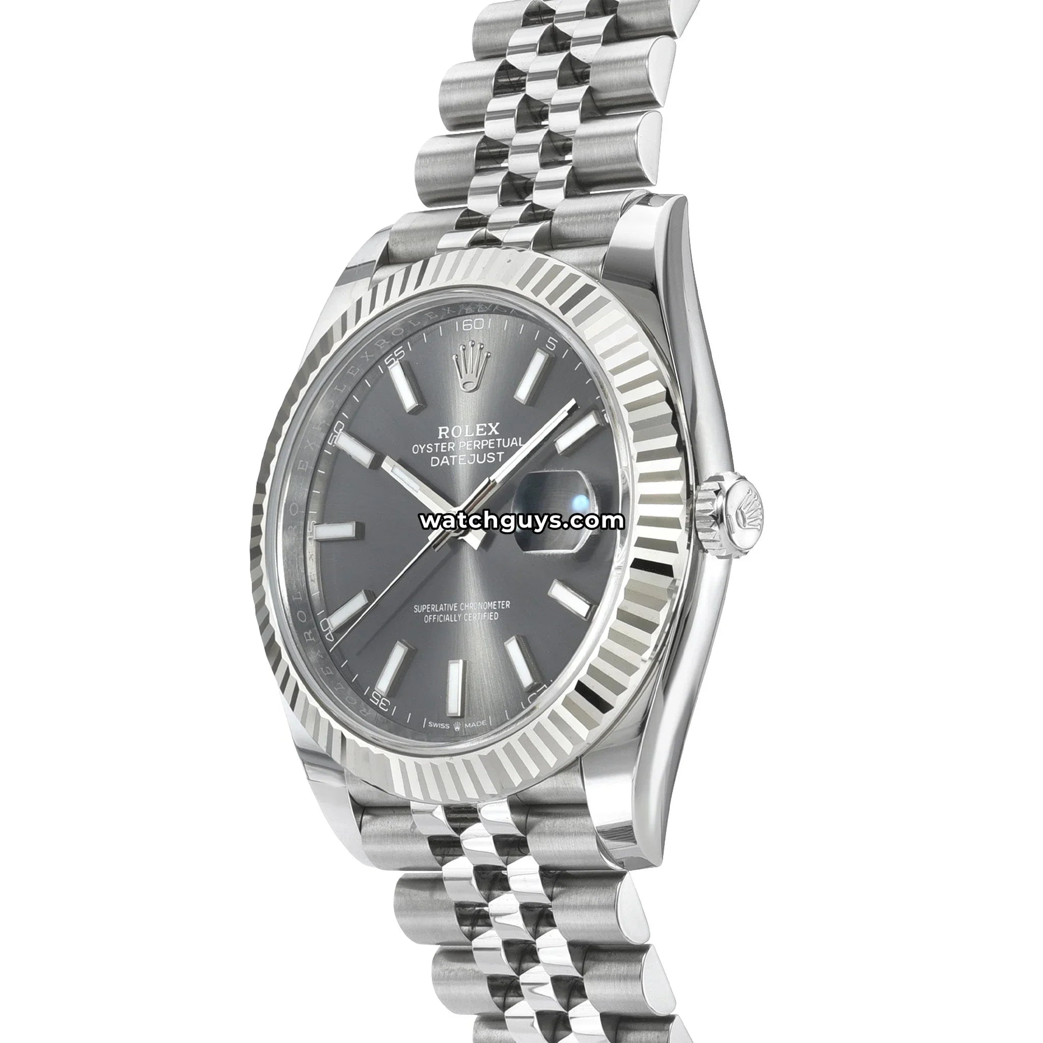 Rolex Datejust 126334 Slate Index Jubilee