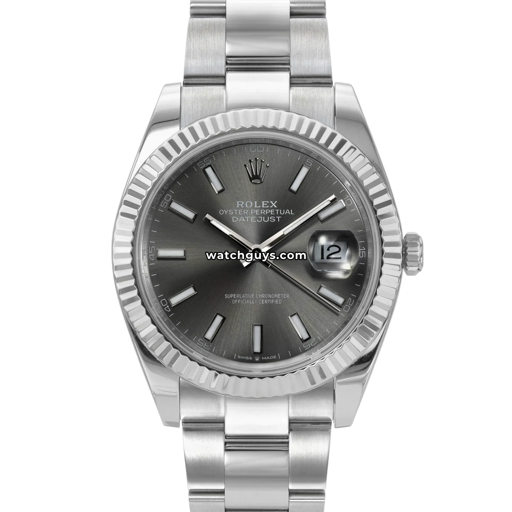 Rolex Datejust 126334 Rhodium Oyster