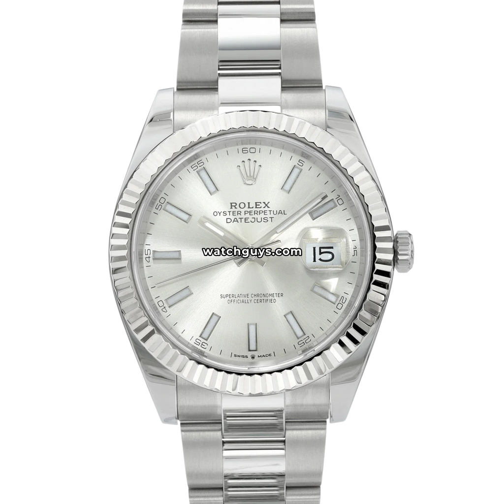 Rolex Datejust 126334 Silver Index Oyster