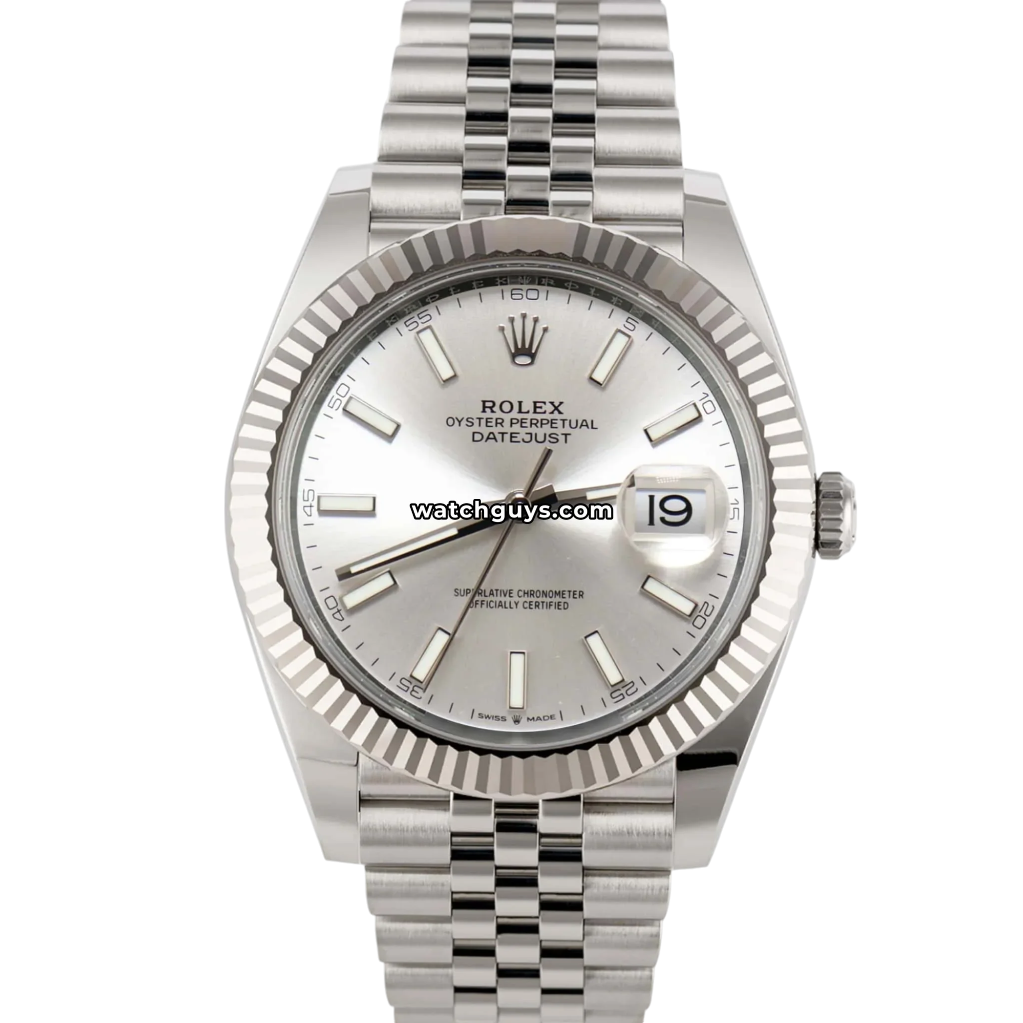 Rolex Datejust 126334 Silver Jubilee
