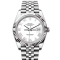 Rolex Datejust 126334 White Roman Jubilee