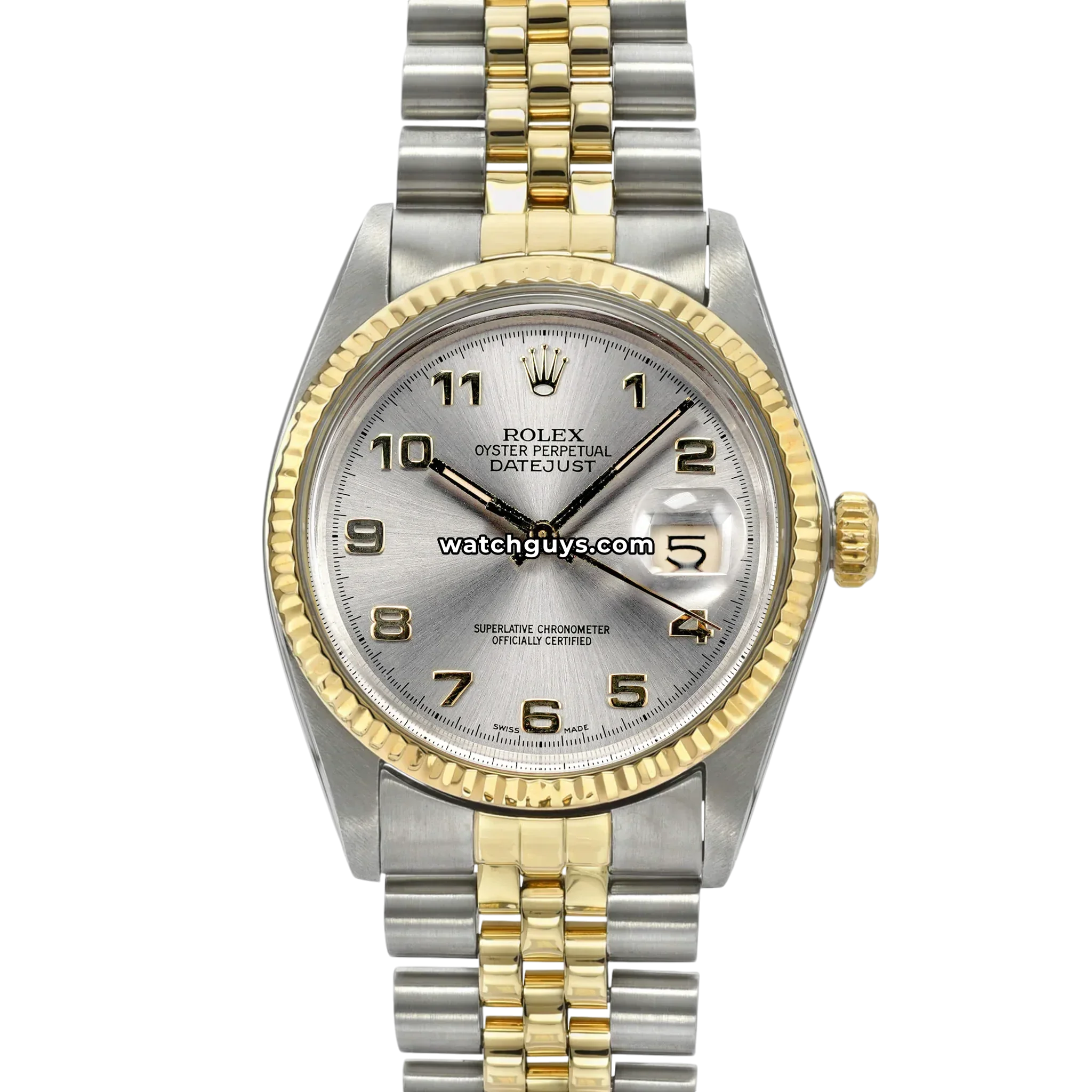 Rolex Datejust 16013 Silver Arabic