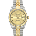 Rolex Datejust 16013 Two Tone Champagne