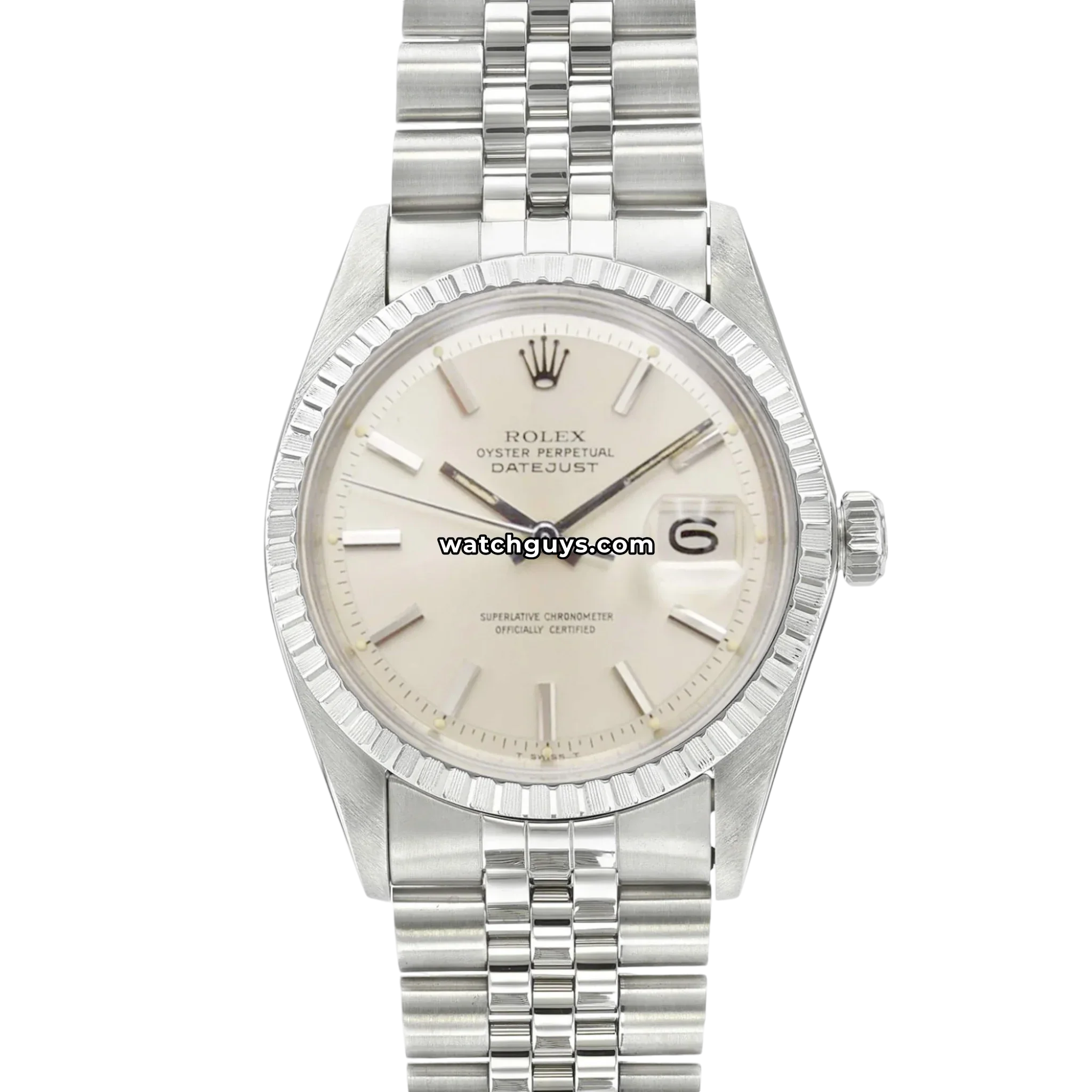 Rolex Datejust 1603 Silver Jubilee