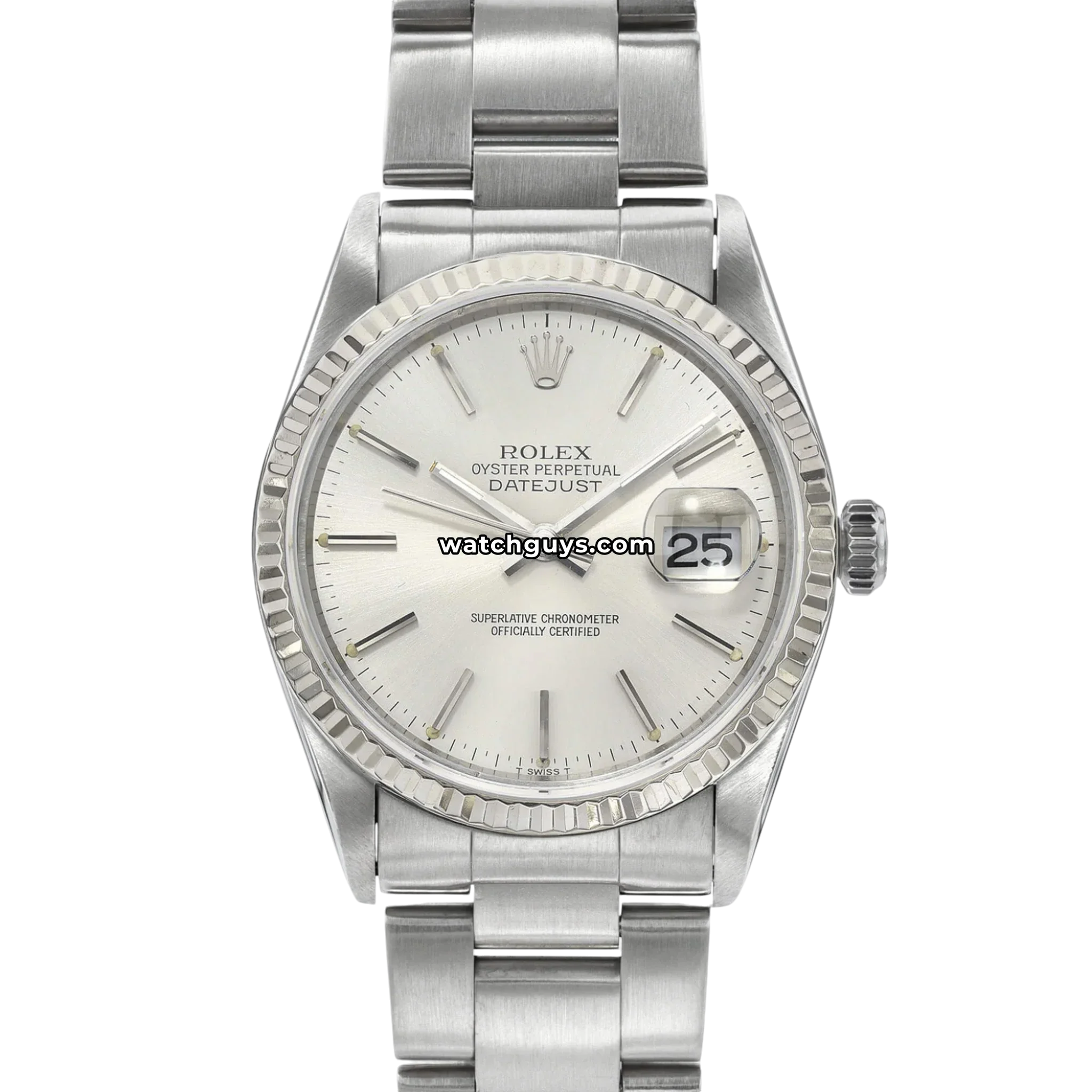 Rolex Datejust 16030 Silver
