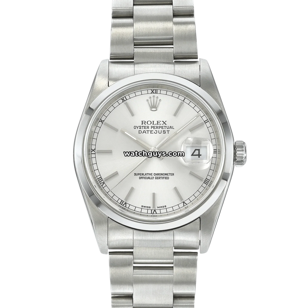 Rolex Datejust 16200 Silver