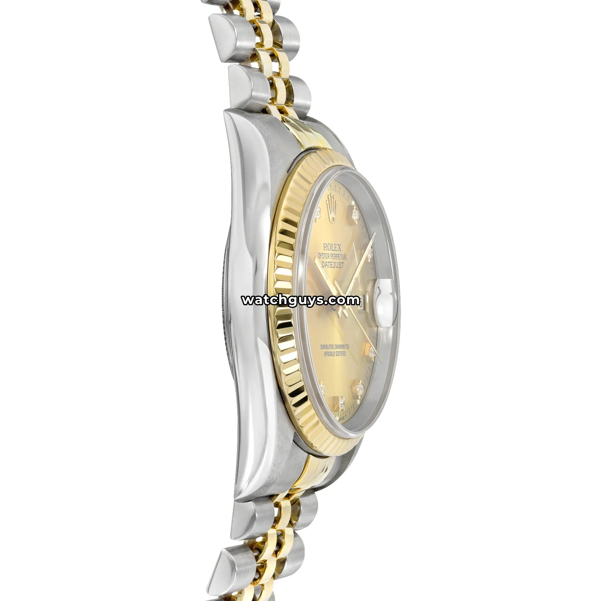 Rolex Datejust 16233 Champagne Diamond