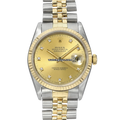 Rolex Datejust 16233 Champagne Diamond