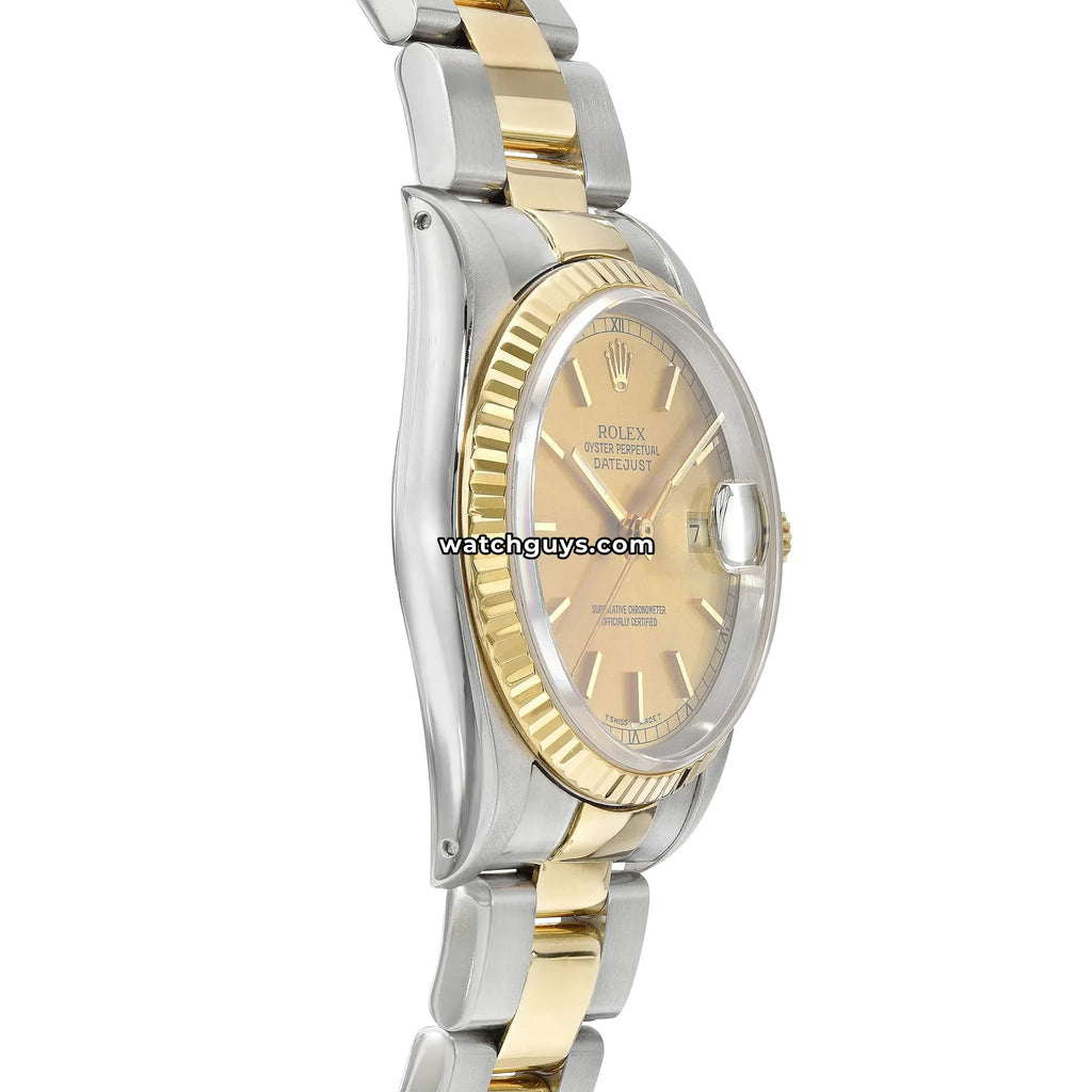 Rolex Datejust 16233 Champagne