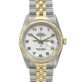 Rolex Datejust 16233 White Arabic Jubilee