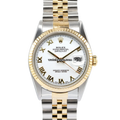 Rolex Datejust 16233 White Roman Jubilee