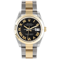 Rolex Datejust 178273 Black Sunbeam Roman