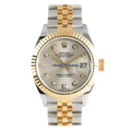 Rolex Datejust 178273 Silver Diamond Dial
