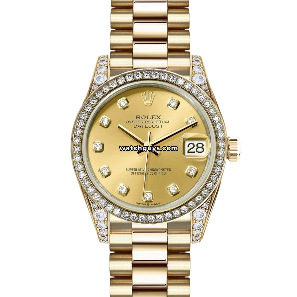 Rolex Datejust 179158 Champagne Diamond