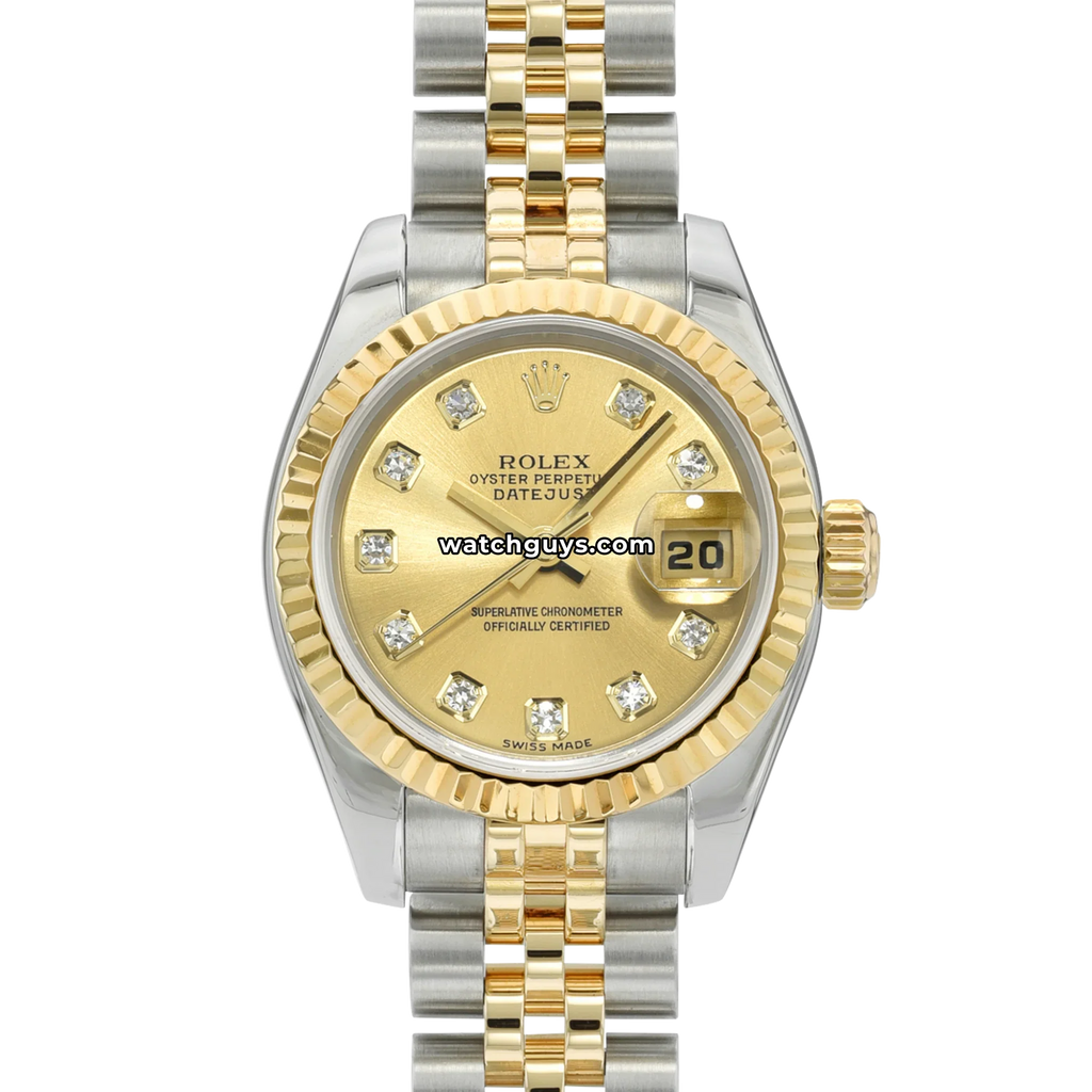 Rolex Datejust 179173 Champagne Diamond Jubilee