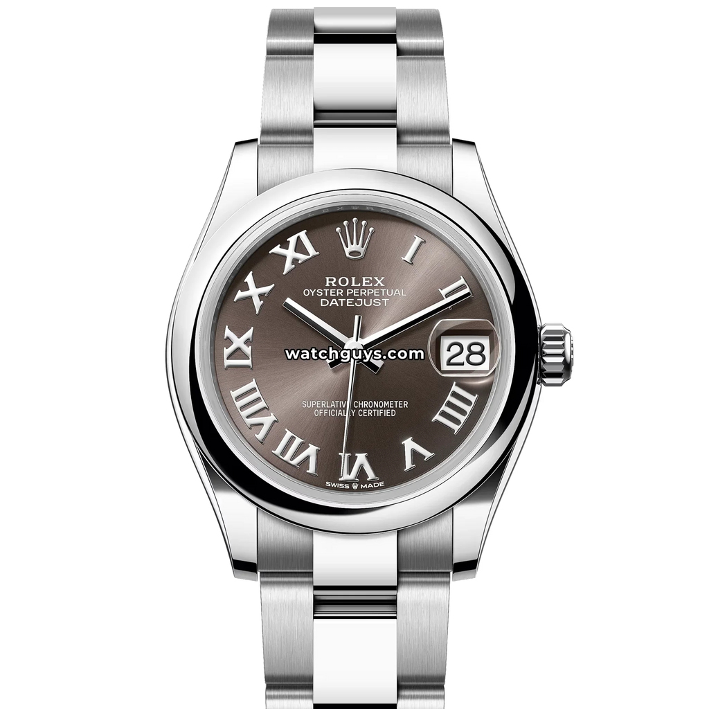 Rolex Datejust 278240 Dark Grey Roman Oyster