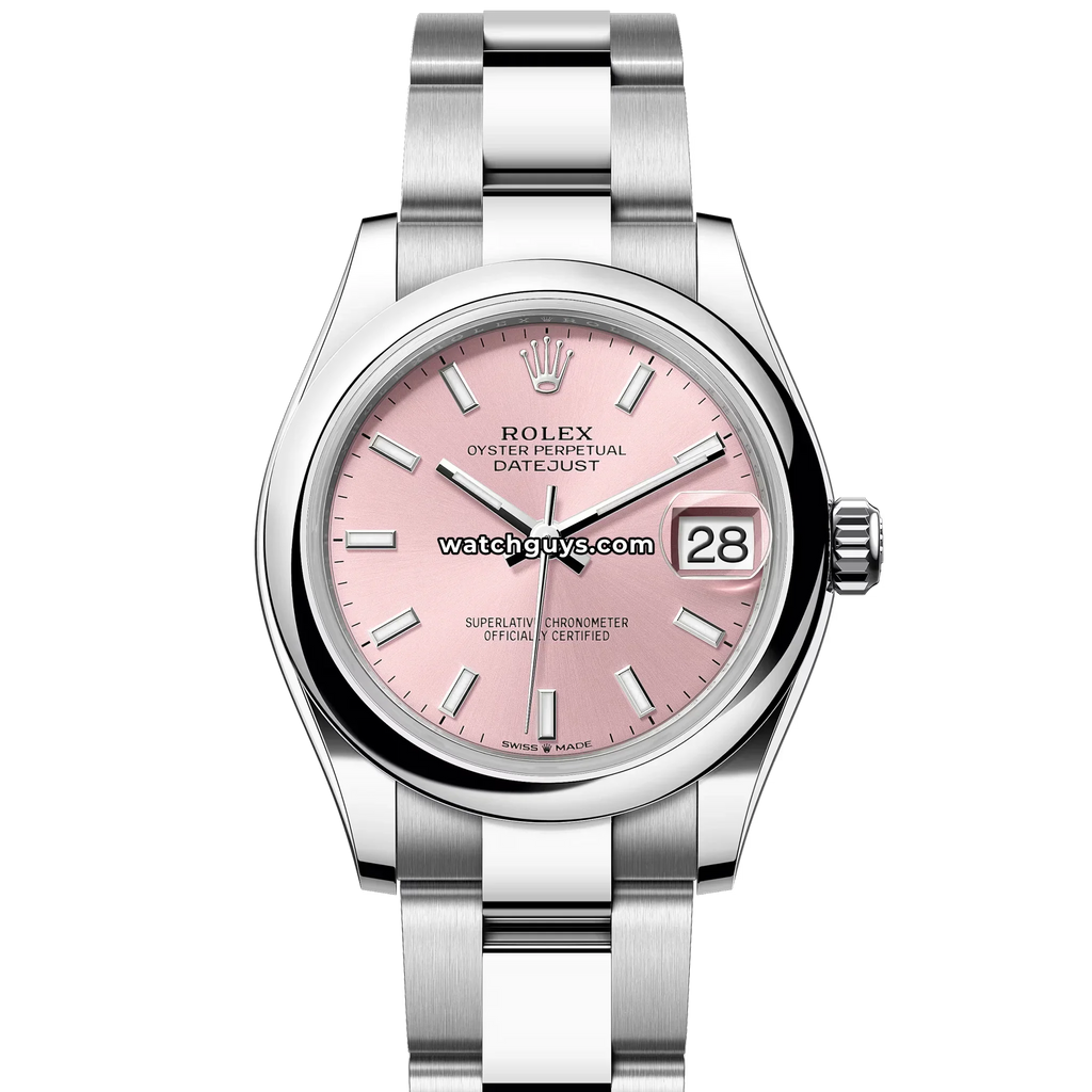 Rolex Datejust 278240 Pink Index Oyster