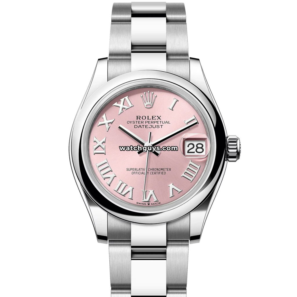 Rolex Datejust 278240 Pink Roman Oyster