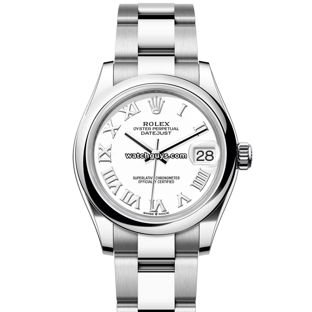 Rolex Datejust 278240 White Roman Oyster