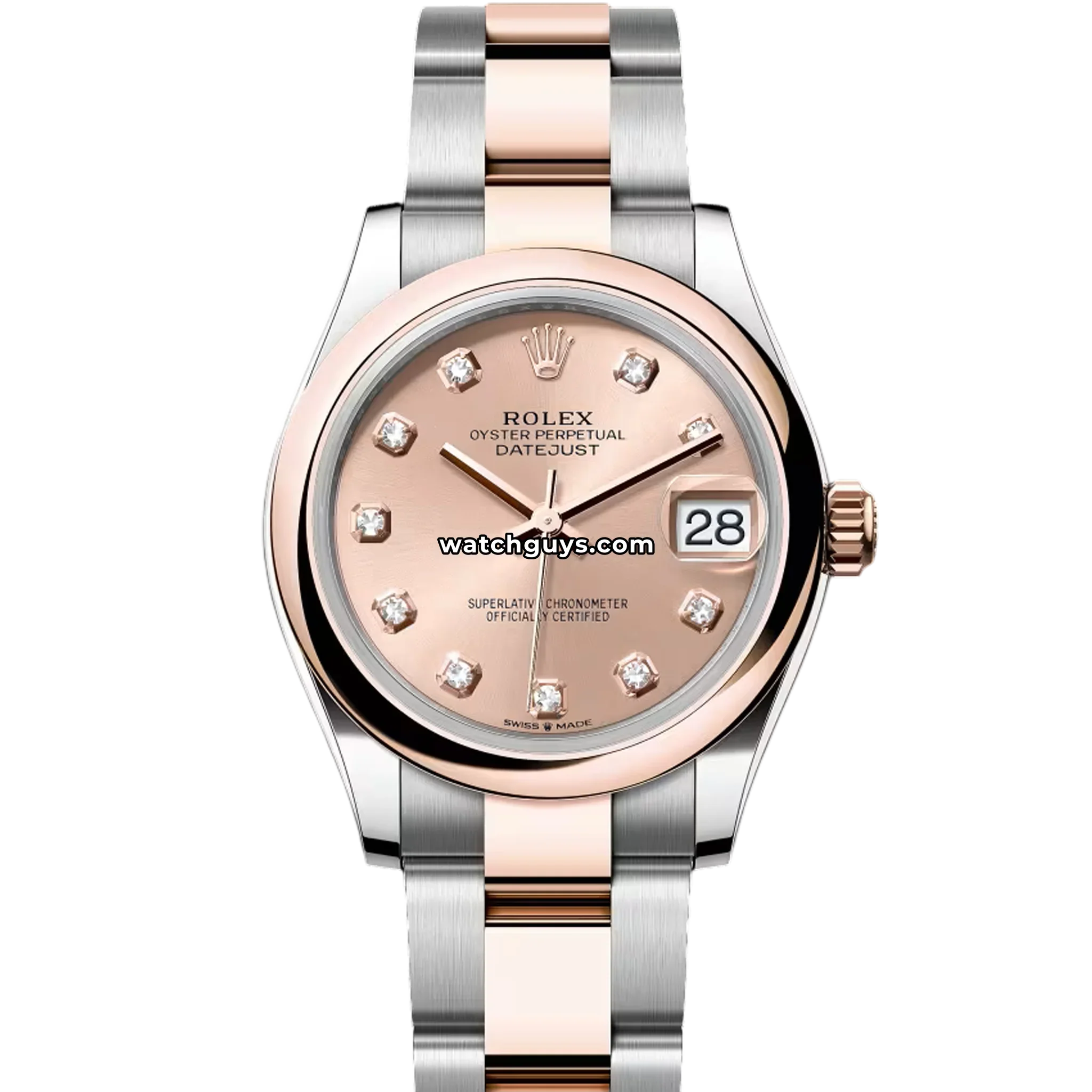 Rolex Datejust 278241 Pink Diamond Oyster