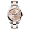 Rolex Datejust 278241 Pink Index Oyster