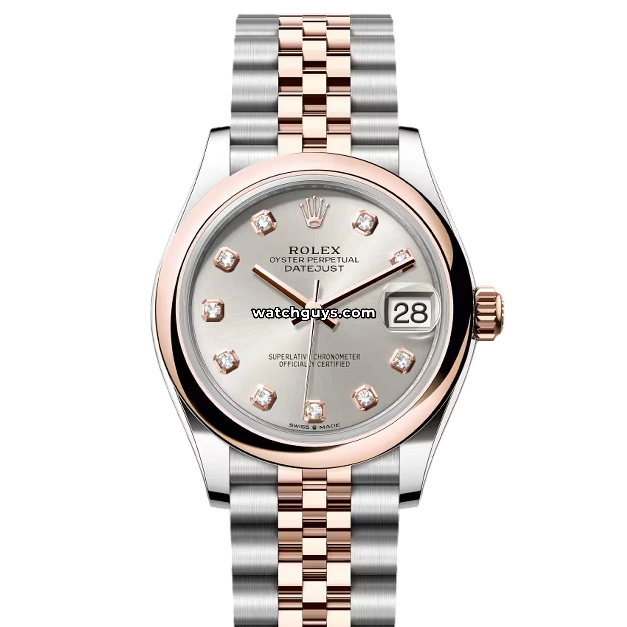 Rolex Datejust 278241 Silver Diamond Jubilee