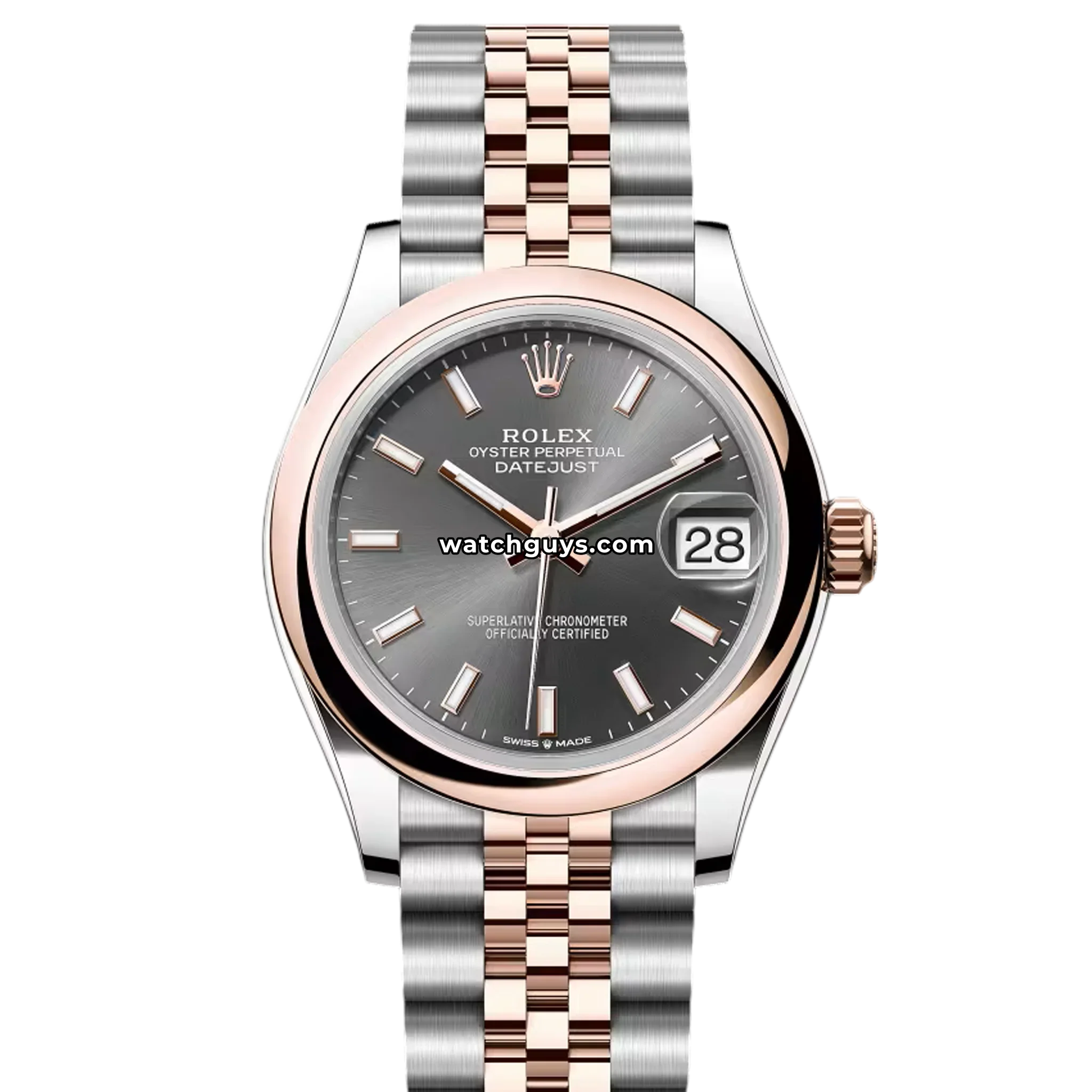 Rolex Datejust 278241 Slate Index Jubilee