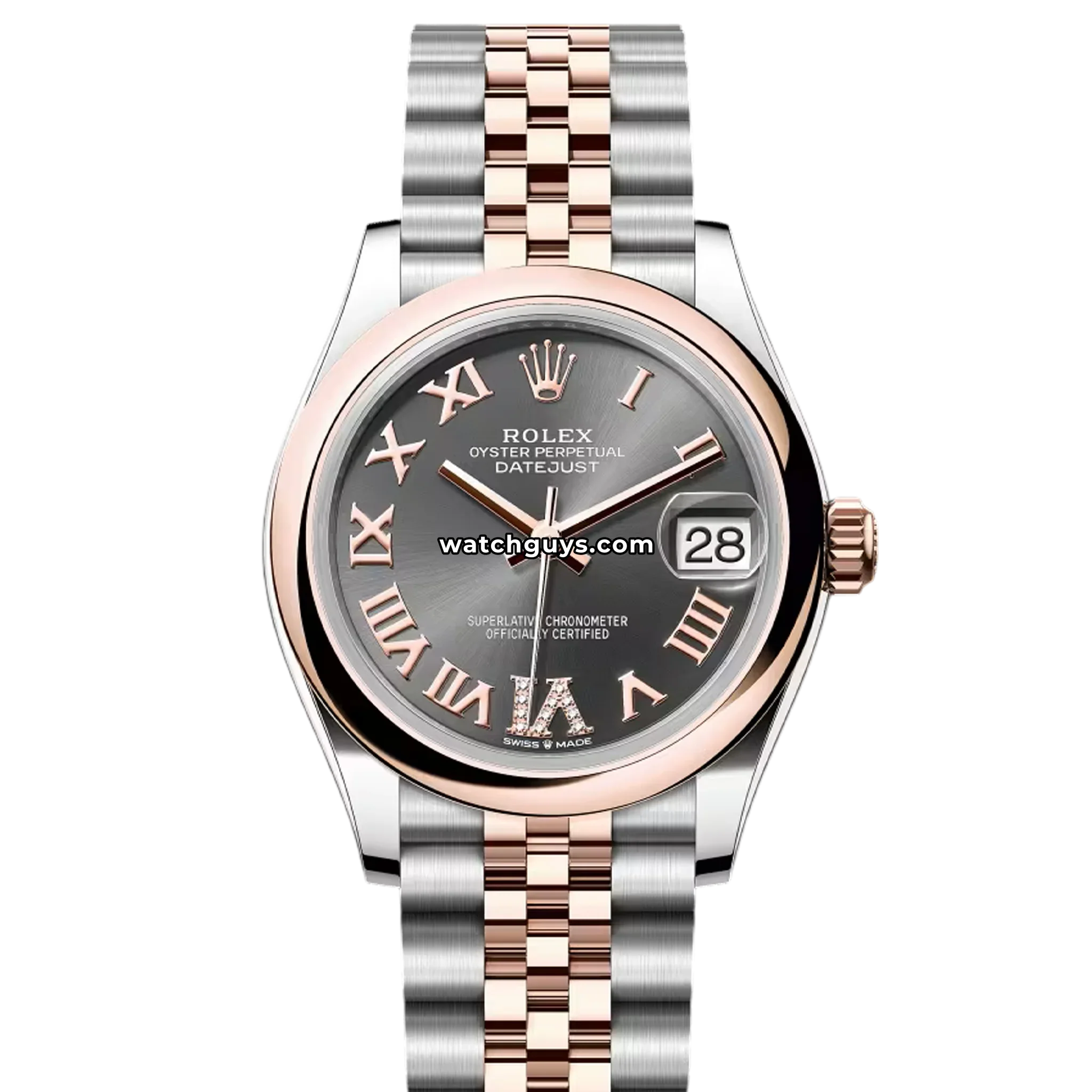 Rolex Datejust 278241 Slate Roman Jubilee