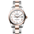 Rolex Datejust 278241 White Roman Oyster
