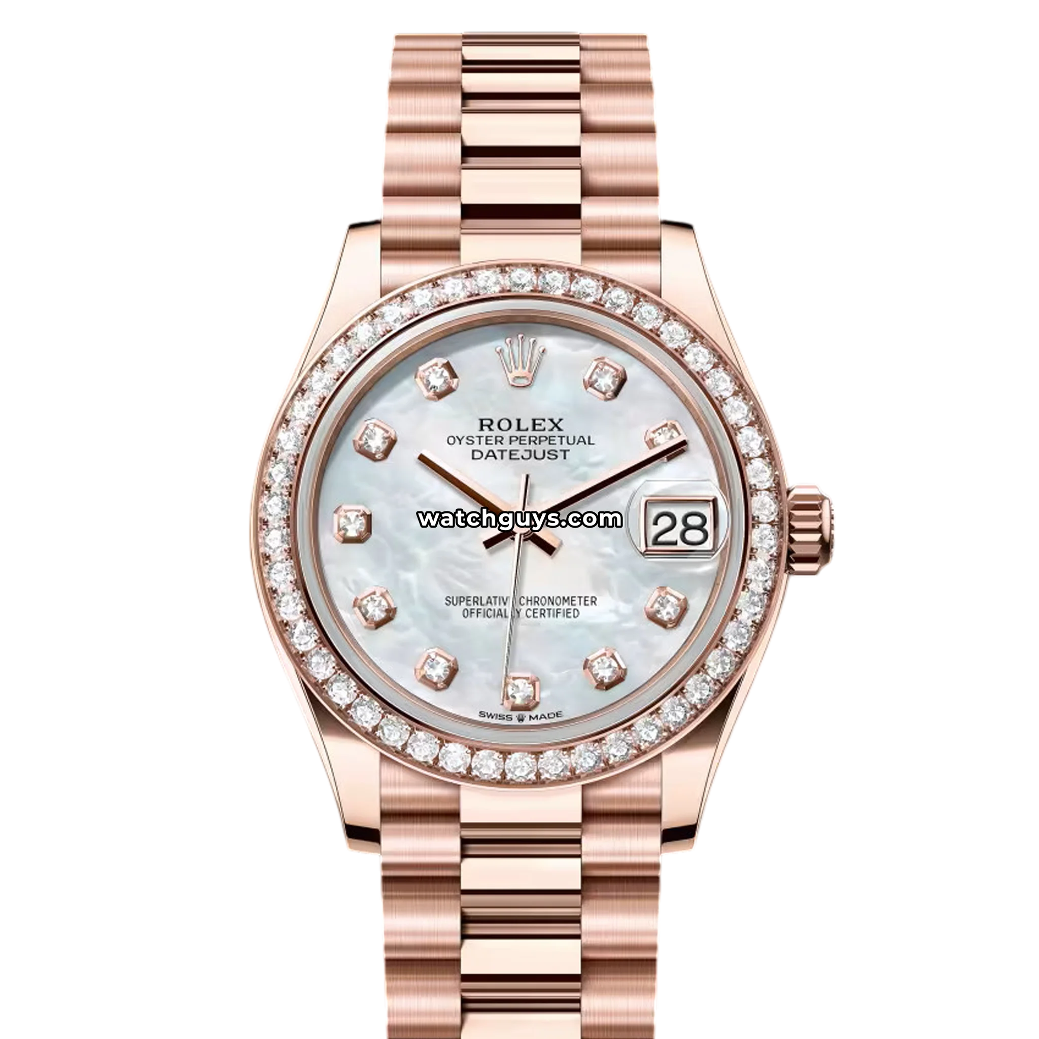 Rolex Datejust 278285RBR Mother of Pearl President