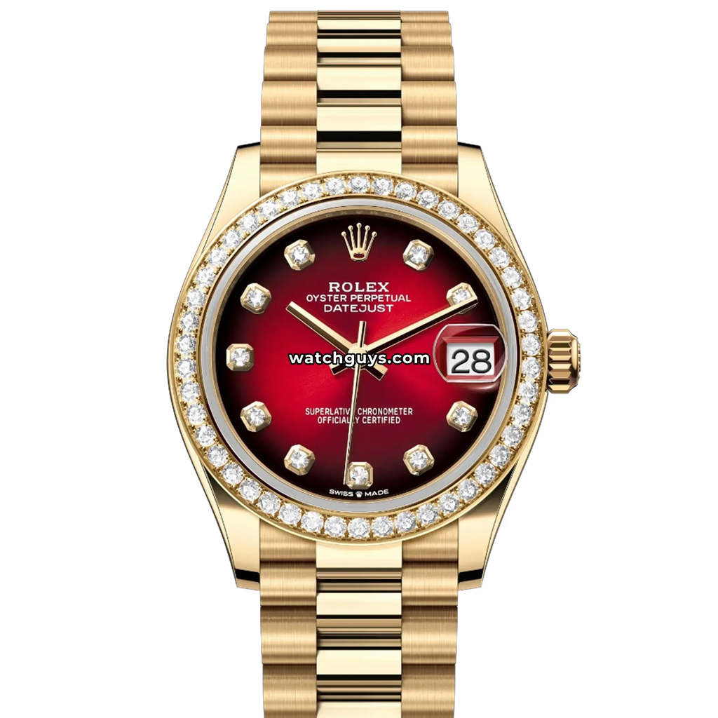 Rolex Datejust 278288RBR Red Ombre Diamond